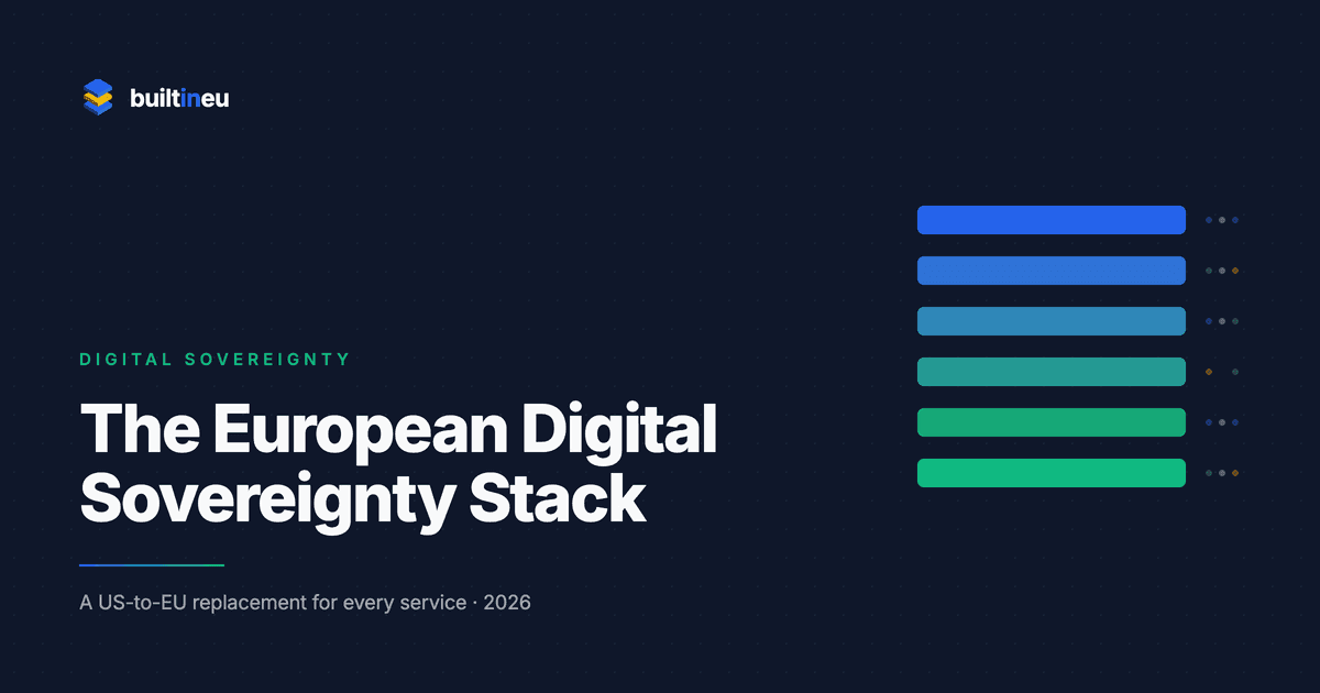 The European Digital Sovereignty Stack: A US-to-EU Replacement for Every Service (2026)